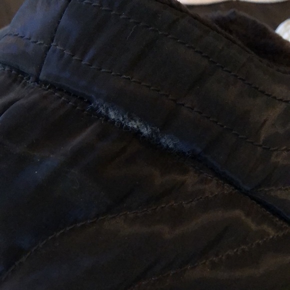 Pajar pullon fabric fold over snow boots with faux fur interior & low wedge heel - Picture 9 of 11